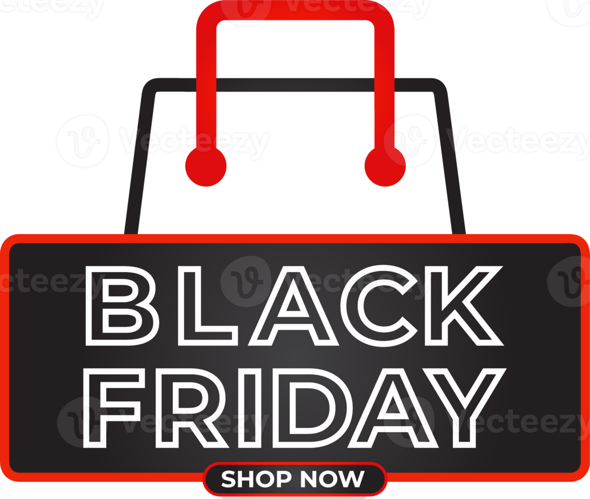 black friday sale banner design png