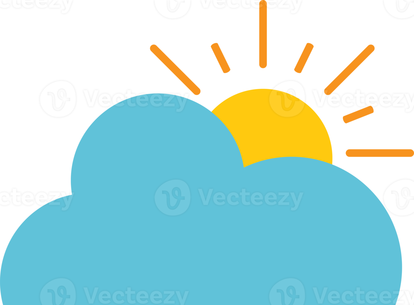 blue cloud icon 15437633 PNG