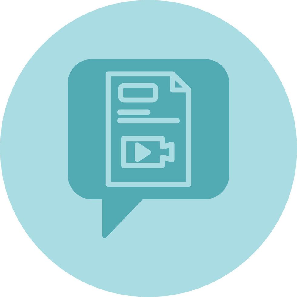 Vlog Vector Icon