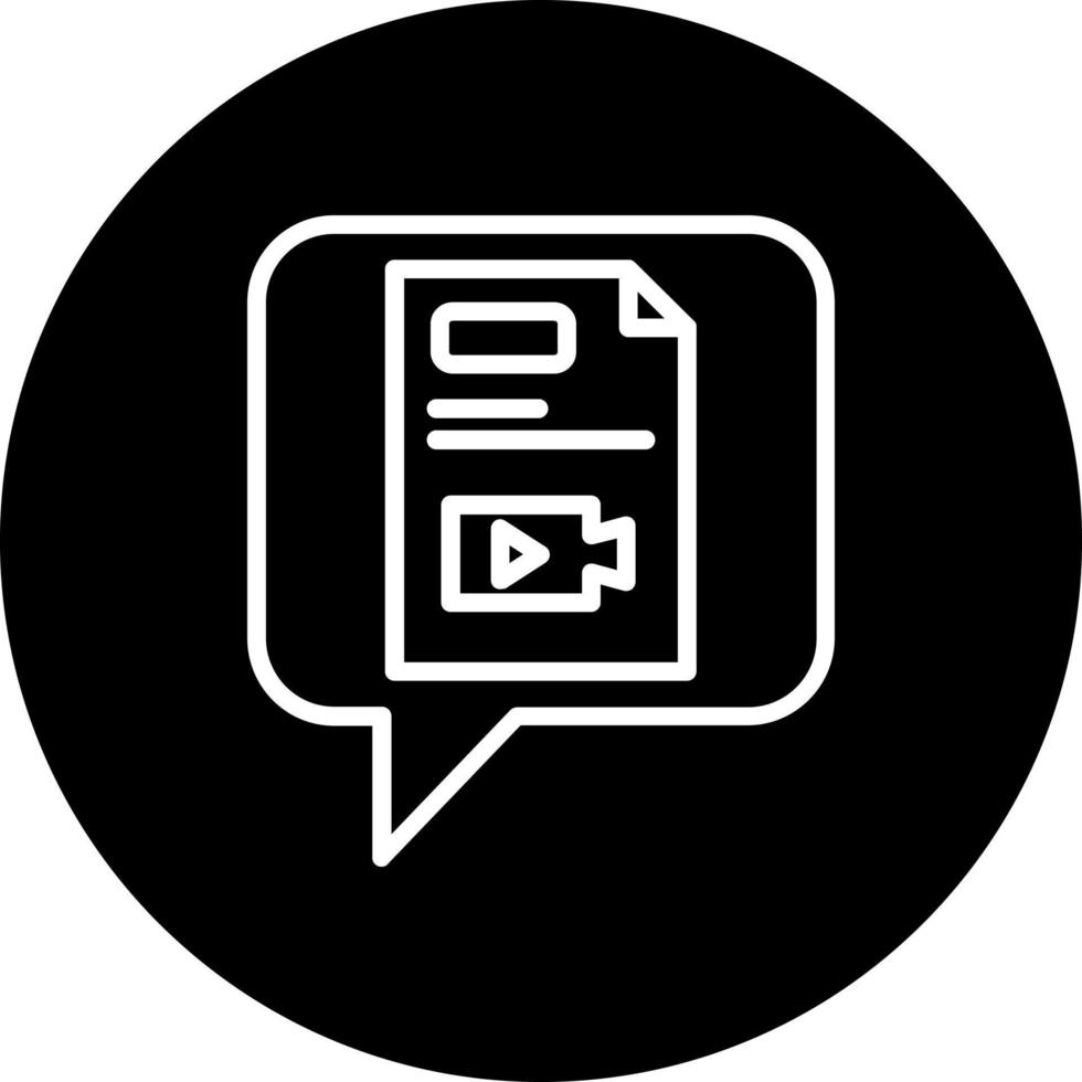 Vlog Vector Icon