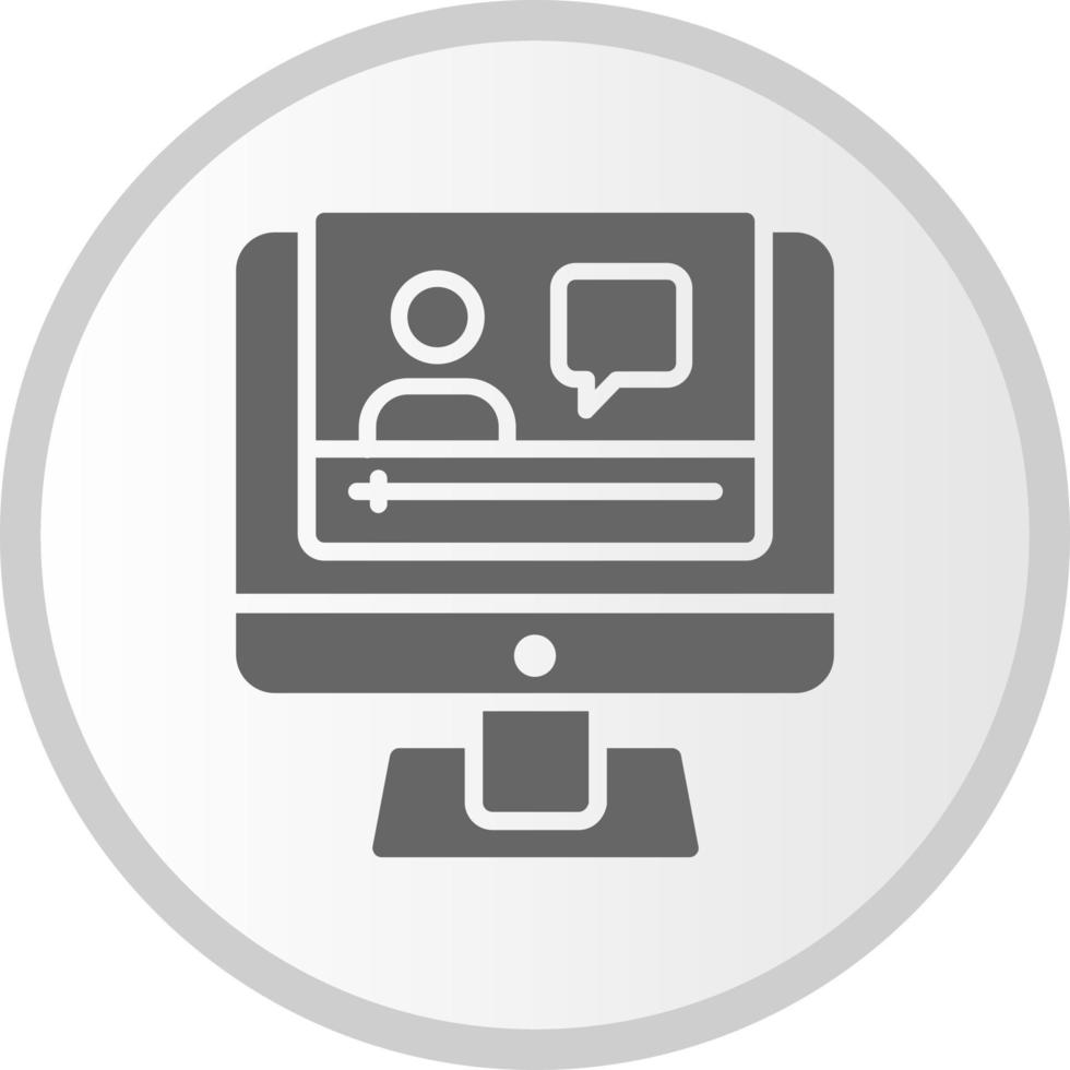 Vlogger Vector Icon