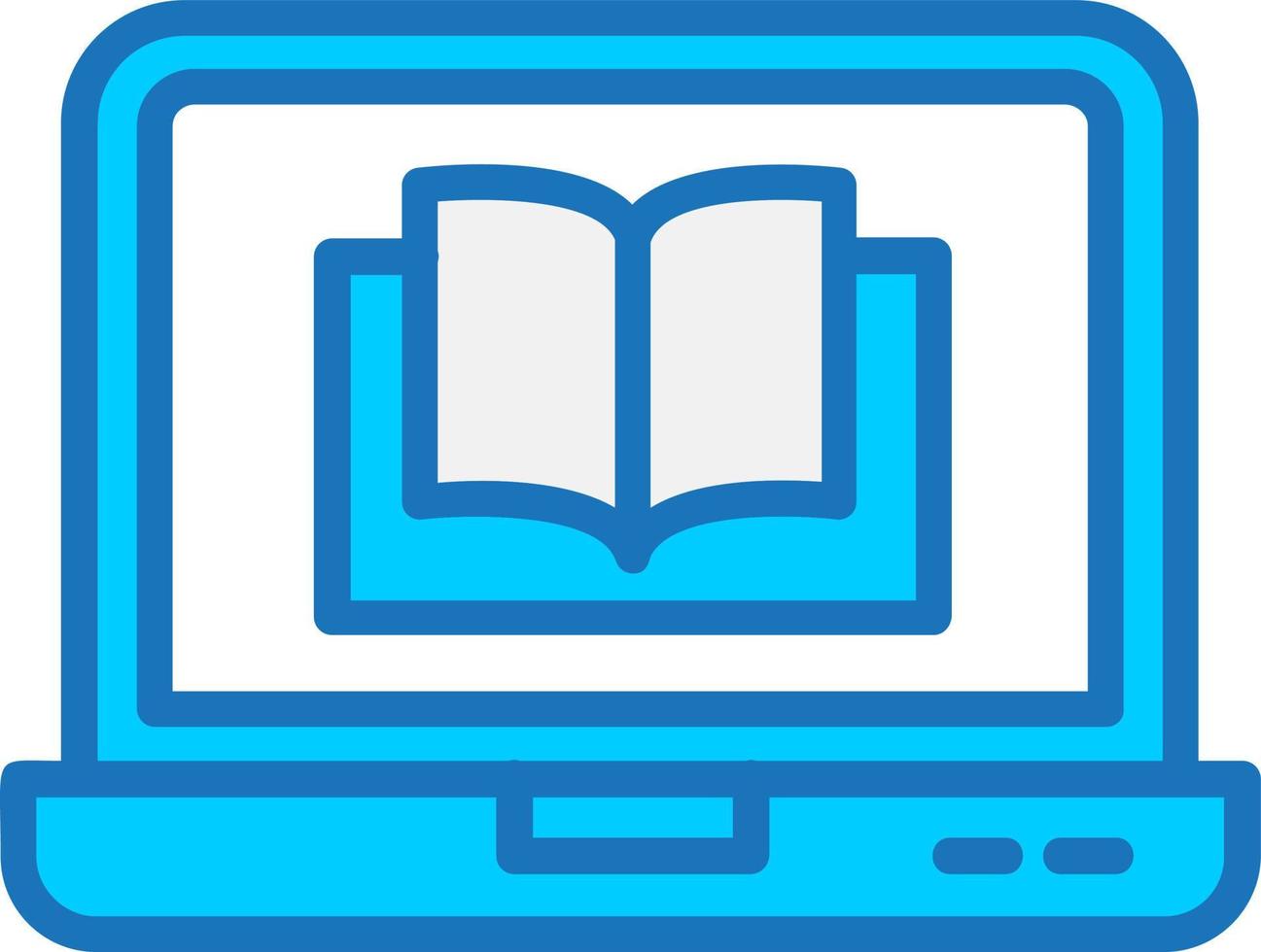 Digital Book Vector Icon