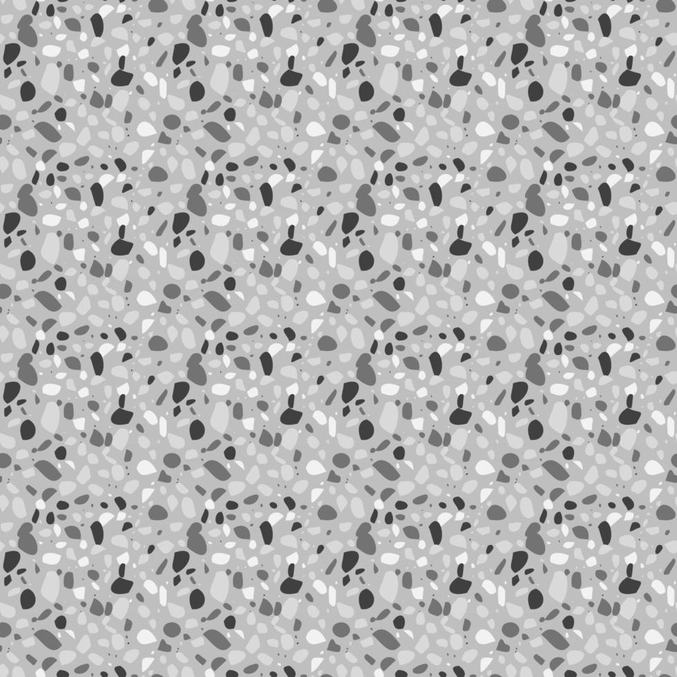 Terrazzo italian floor seamless pattern vector