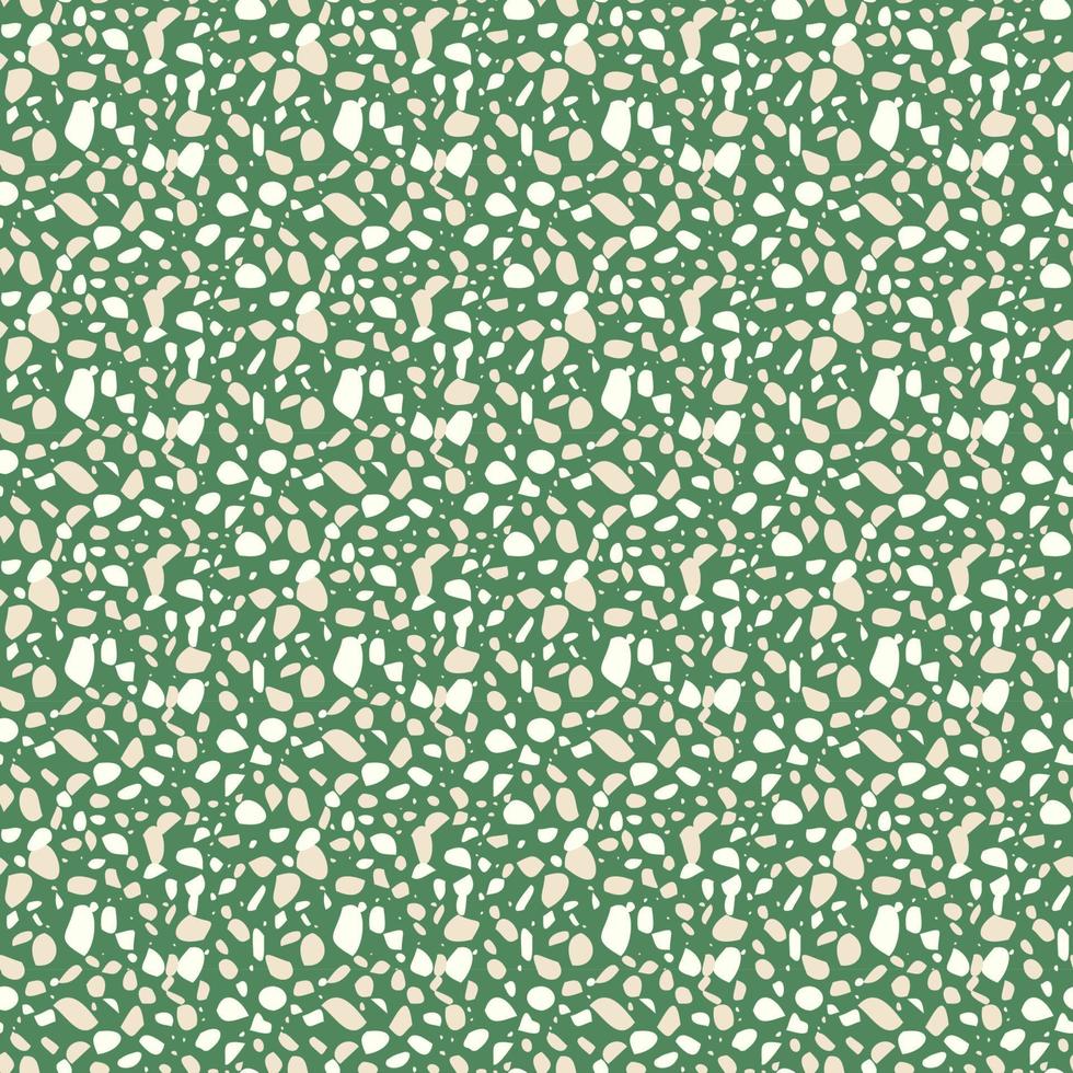 Terrazzo italian floor seamless pattern vector