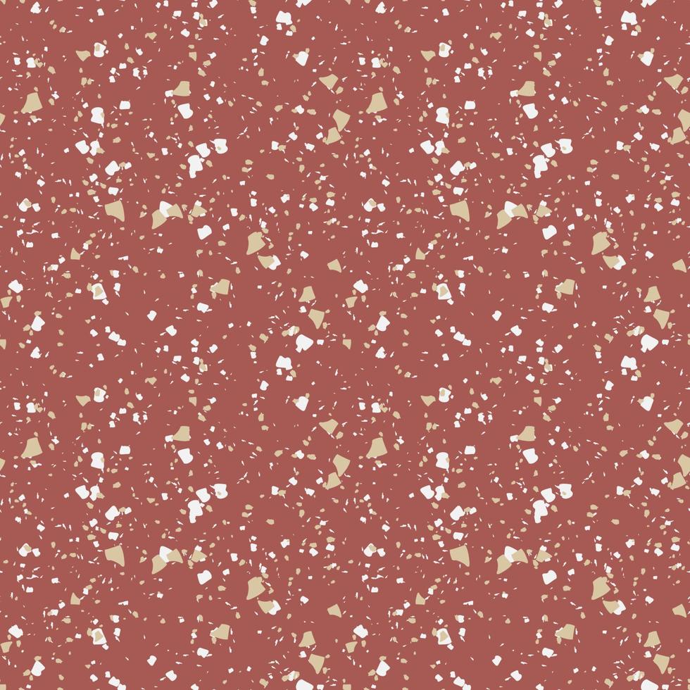 Terrazzo italian floor seamless pattern vector