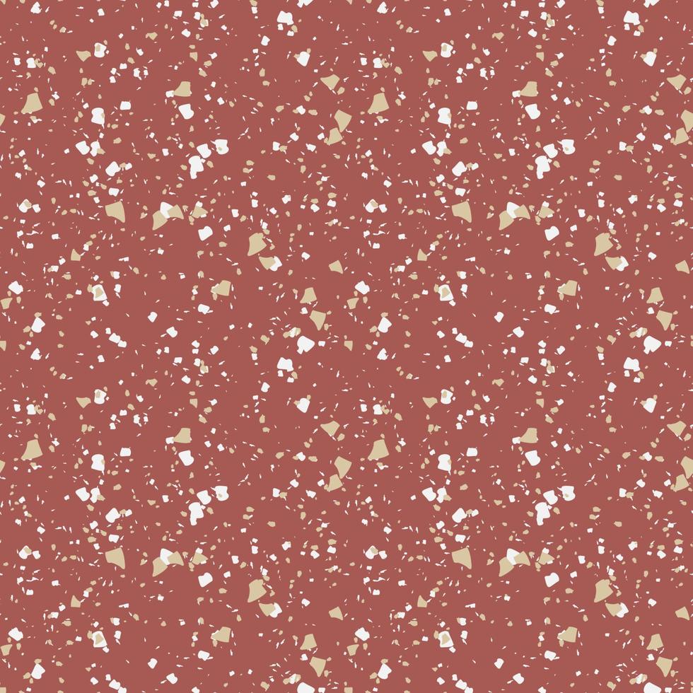 Terrazzo italian floor seamless pattern vector