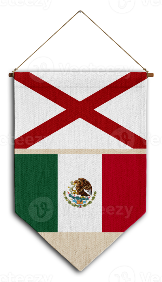 bandeira relação país pendurado tecido viagem consultoria de imigração visto transparente alabama méxico png