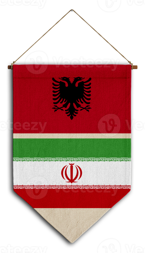 bandeira relação país pendurado tecido viagem consultoria de imigração visto transparente albânia irã png