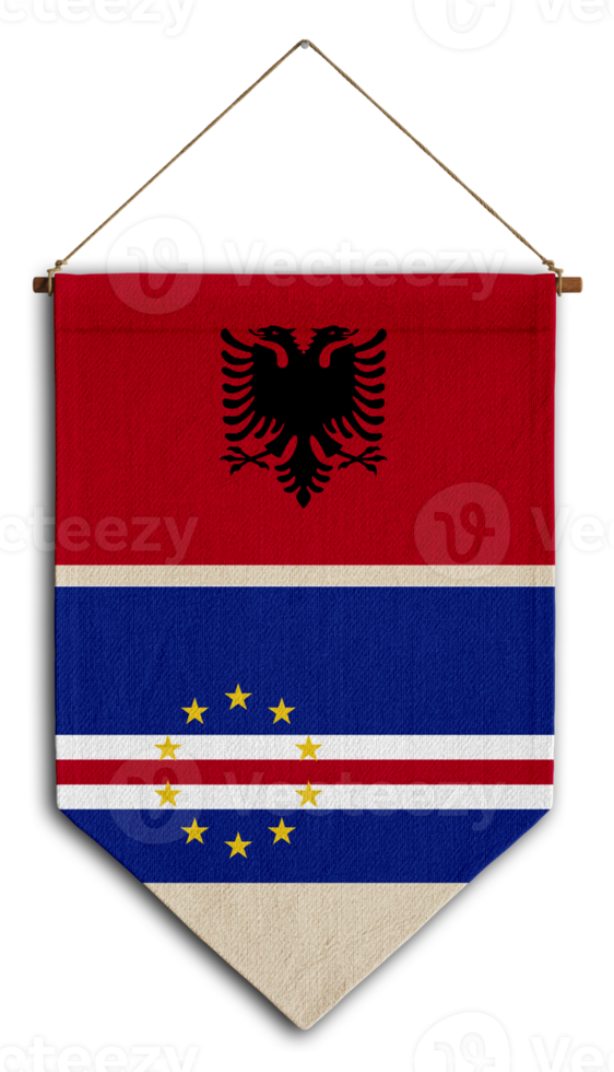 vlag relatie land hangende kleding stof reizen immigratie advies Visa transparant Albanië kaap verde png