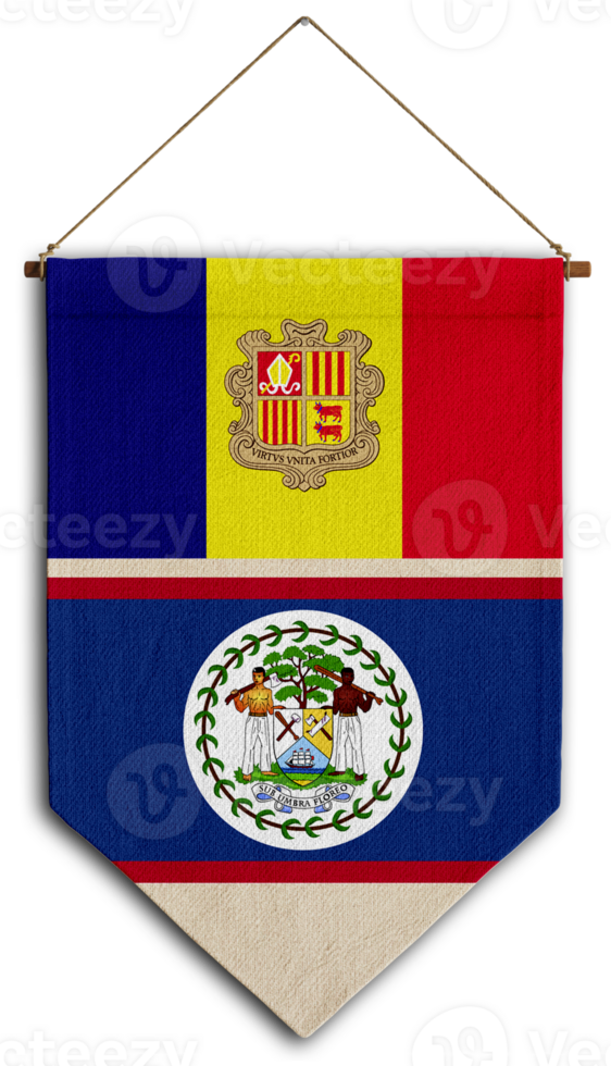 flag relation country hanging fabric travel immigration consultancy visa transparent andorra belize png