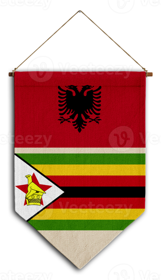 flag relation country hanging fabric travel immigration consultancy visa transparent zimbabwe albania png