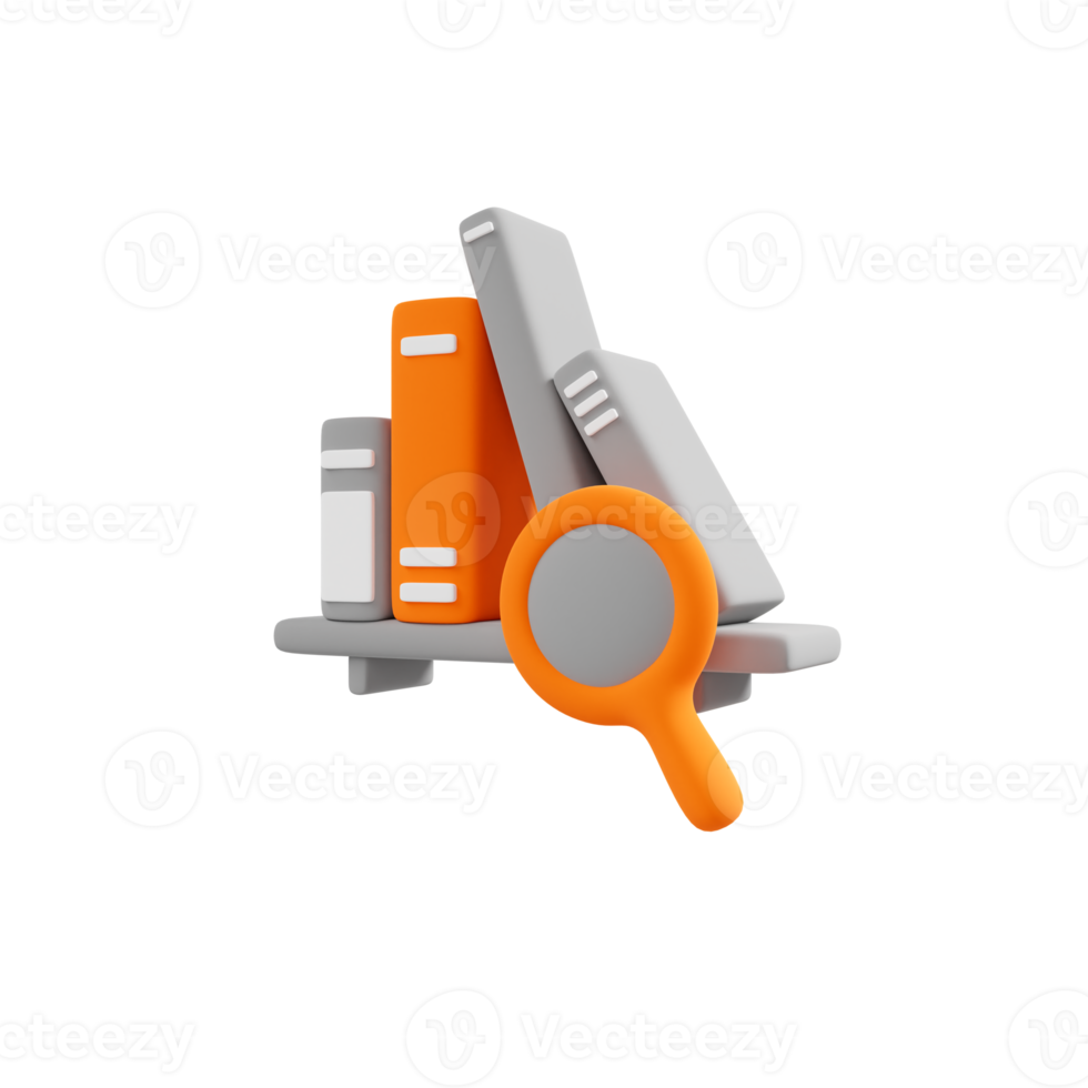 online education and E-Learning 3D icon png