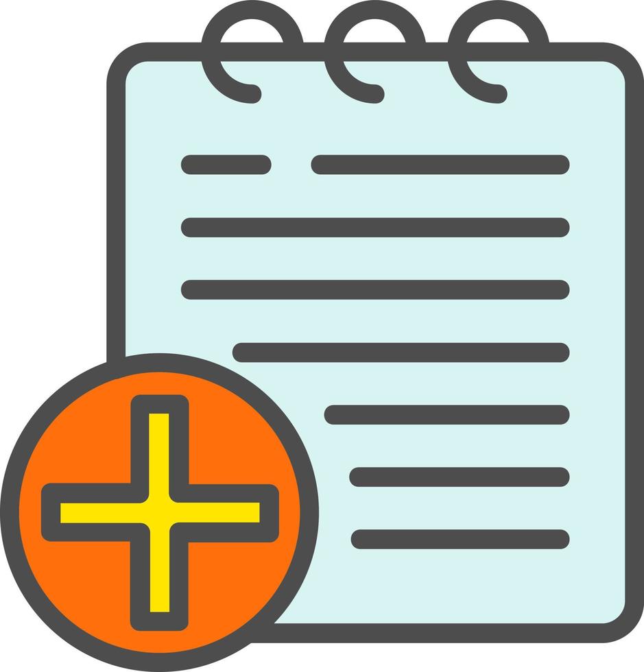 Notepad Vector Icon