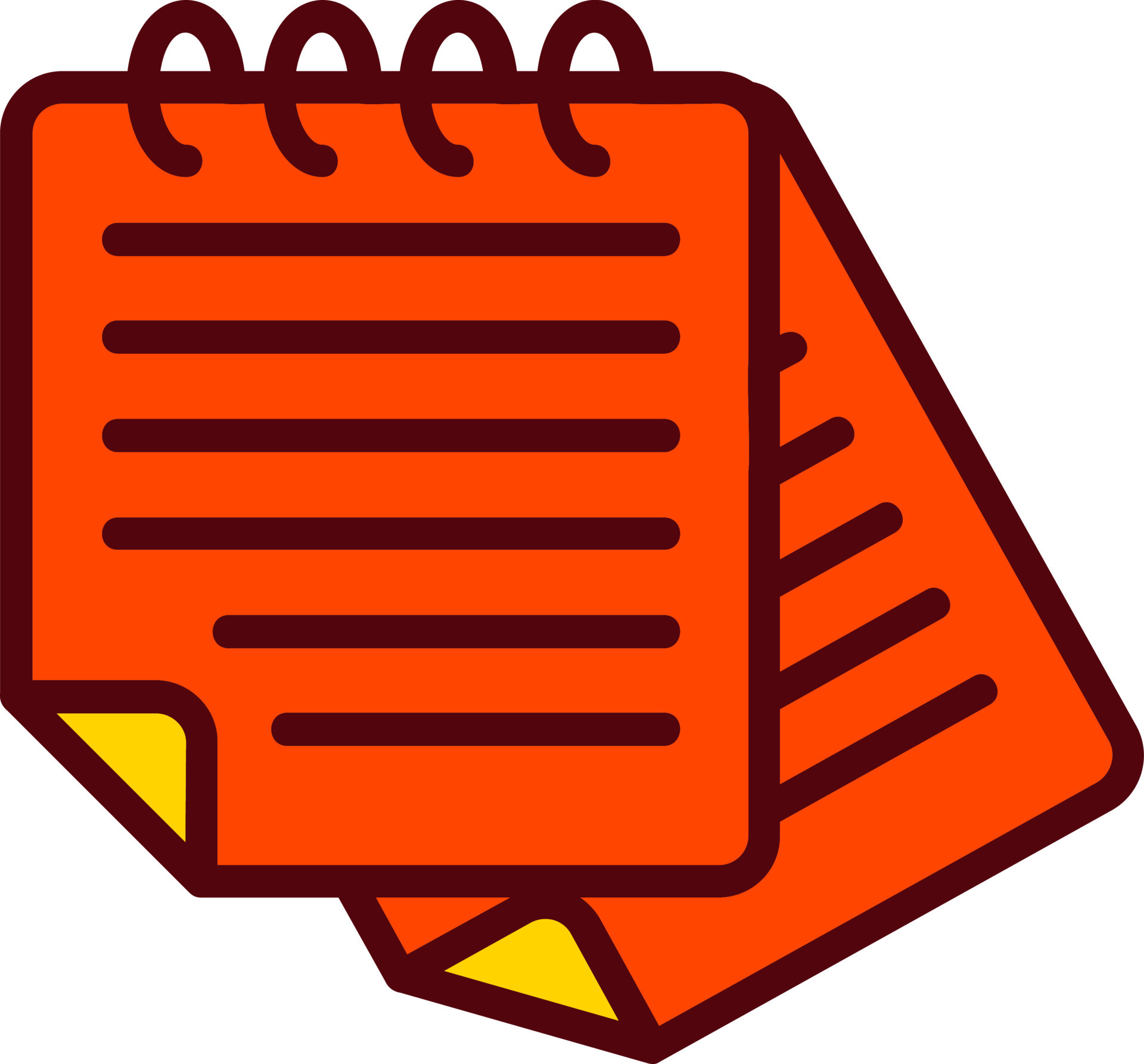 Sticky Notes Vector Icon 15446379 Vector Art at Vecteezy