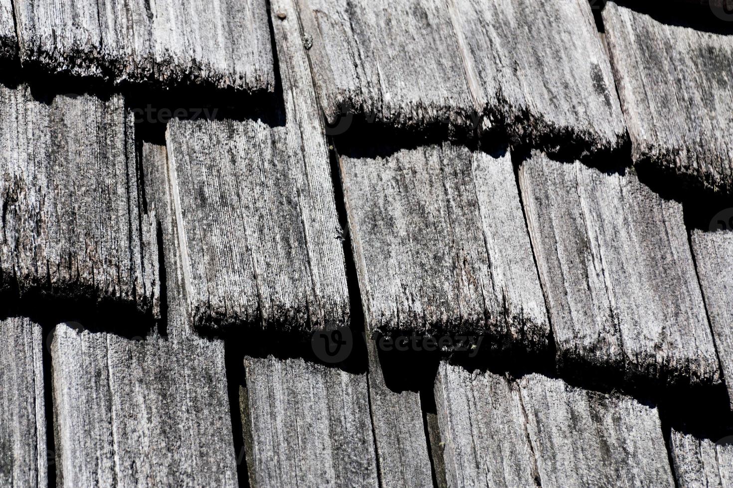 Cedar shingle background texture BW photo