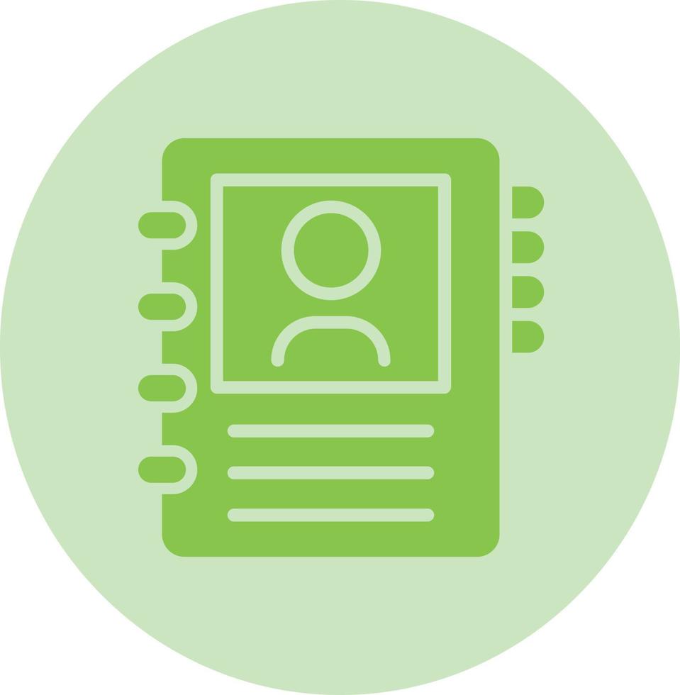 Address Book Vector Icon 15446848 Vector Art at Vecteezy