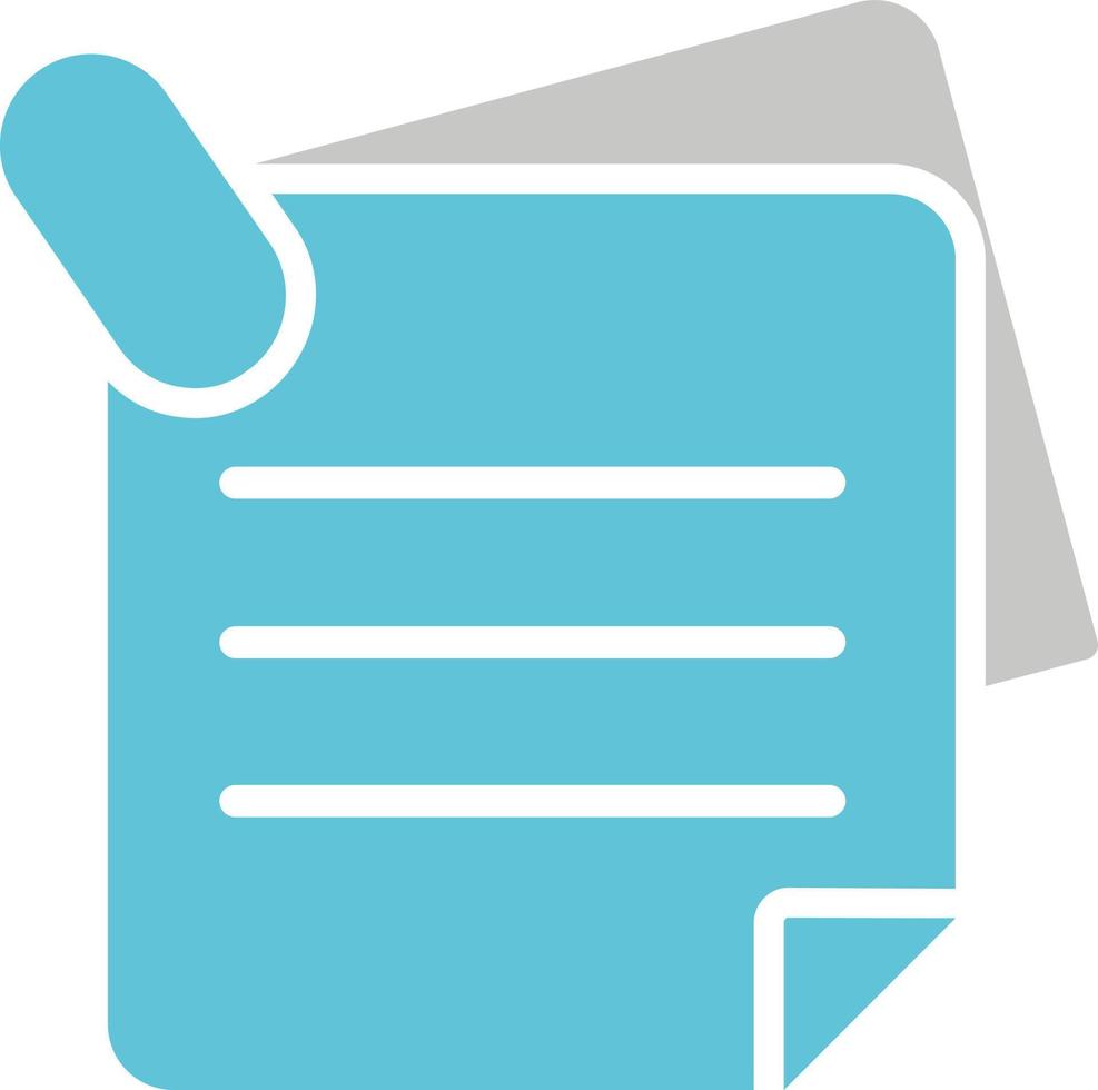 Sticky Notes Vector Icon