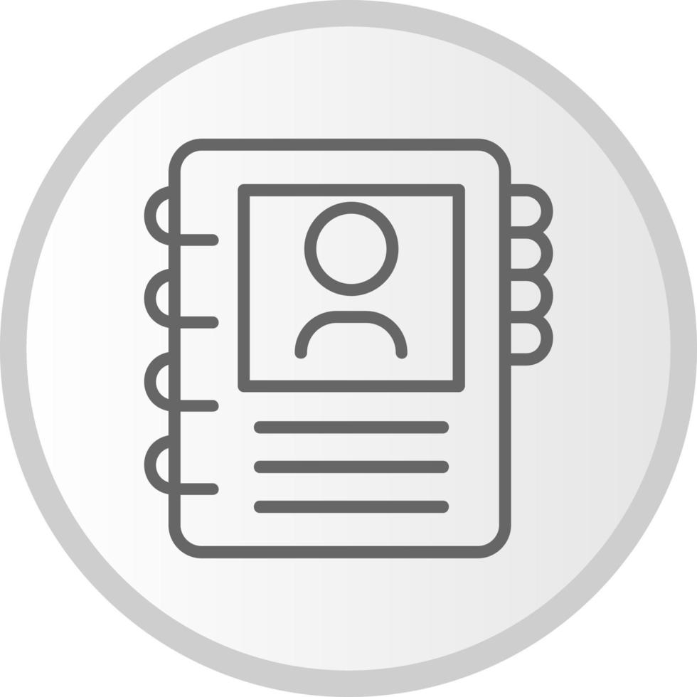 Address Book Vector Icon 15447292 Vector Art at Vecteezy