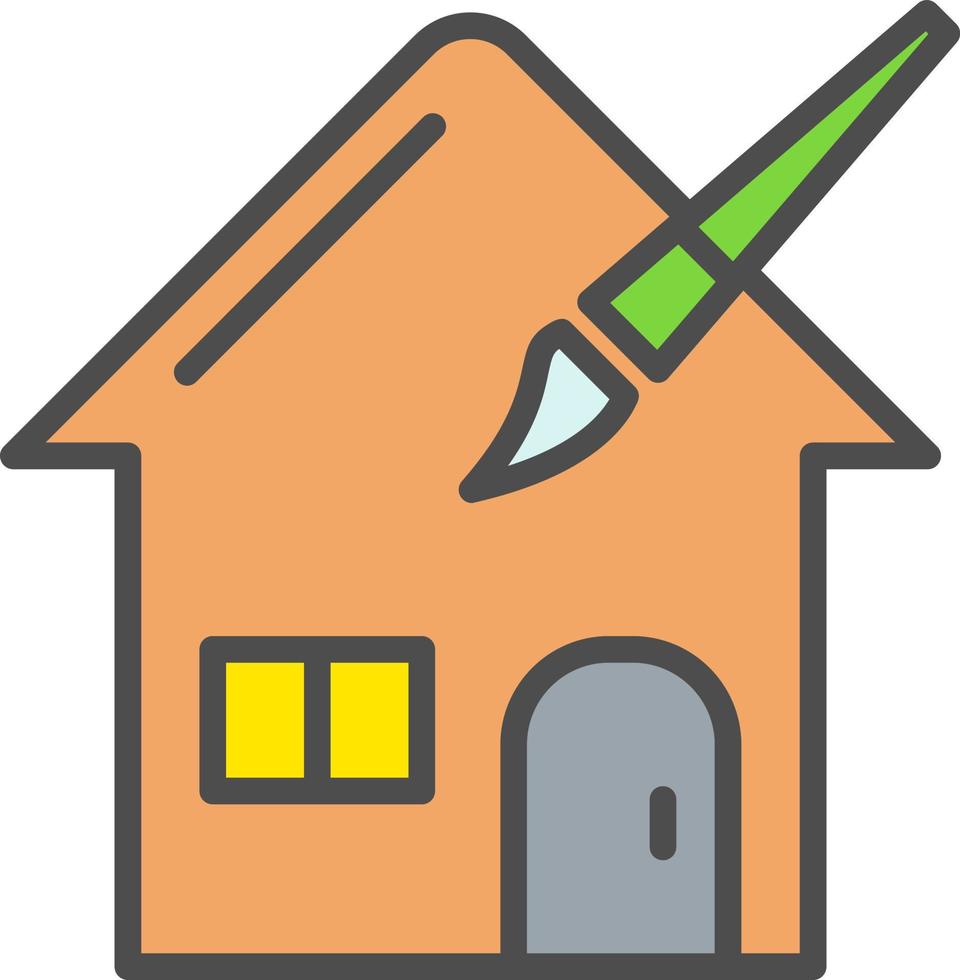 Home Drawing Vector Icon