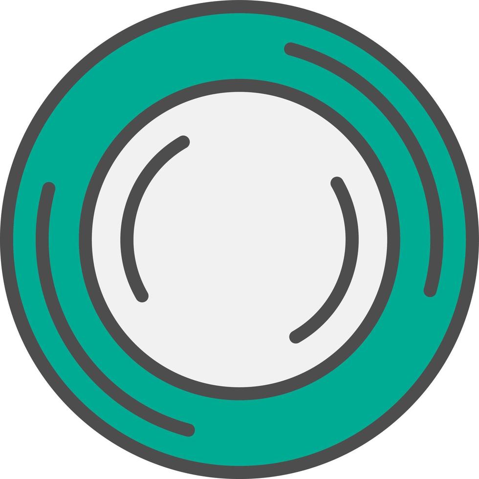 Plate Vector Icon