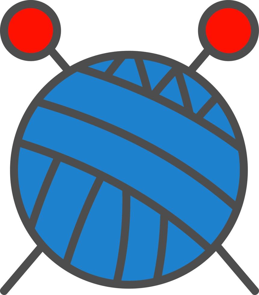 Knitting Vector Icon