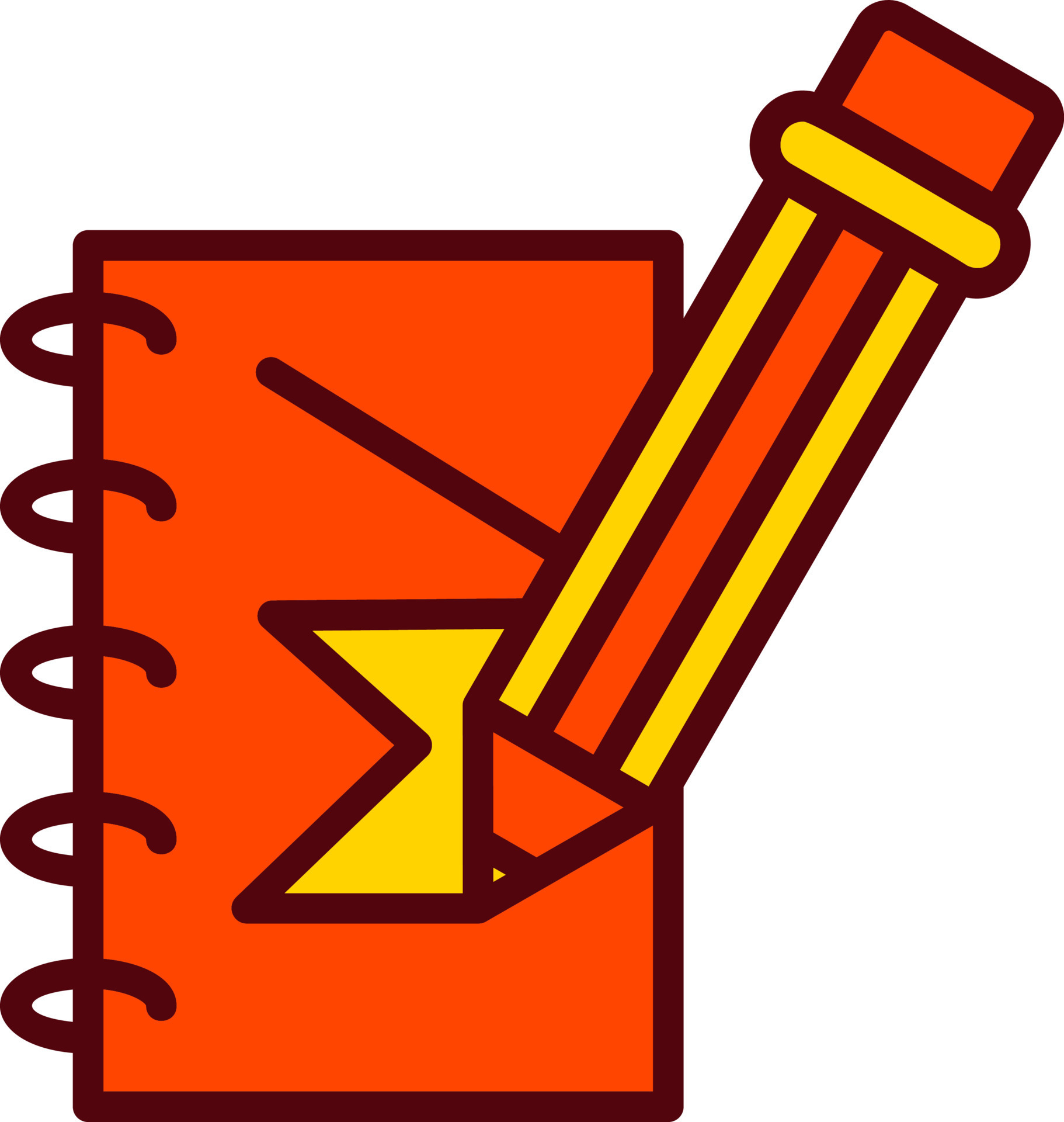 Sketch Book Vector Icon 15447538 Vector Art at Vecteezy