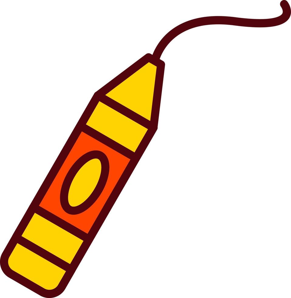 Crayon Vector Icon 15447590 Vector Art at Vecteezy