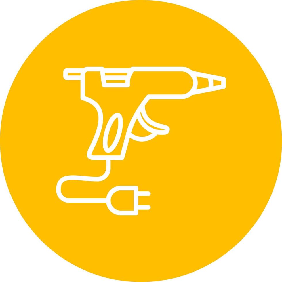 Glue Gun Vector Icon