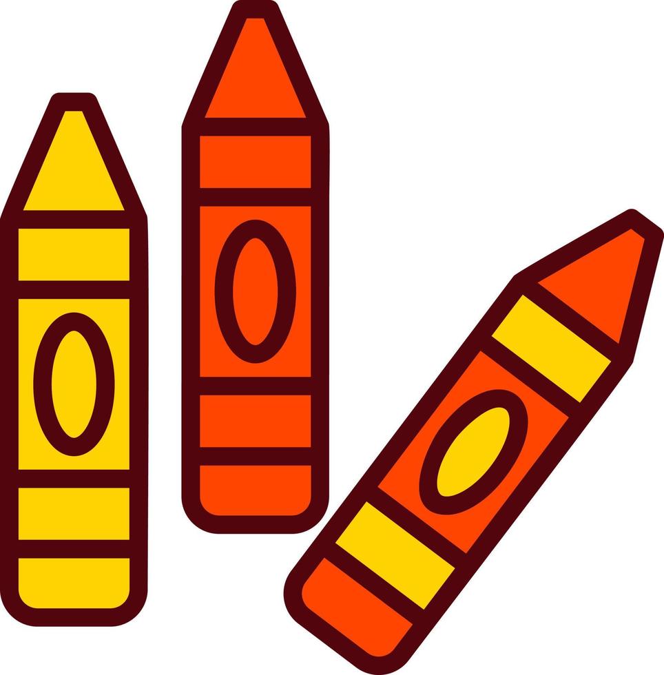 Crayon Vector Icon 15447616 Vector Art at Vecteezy