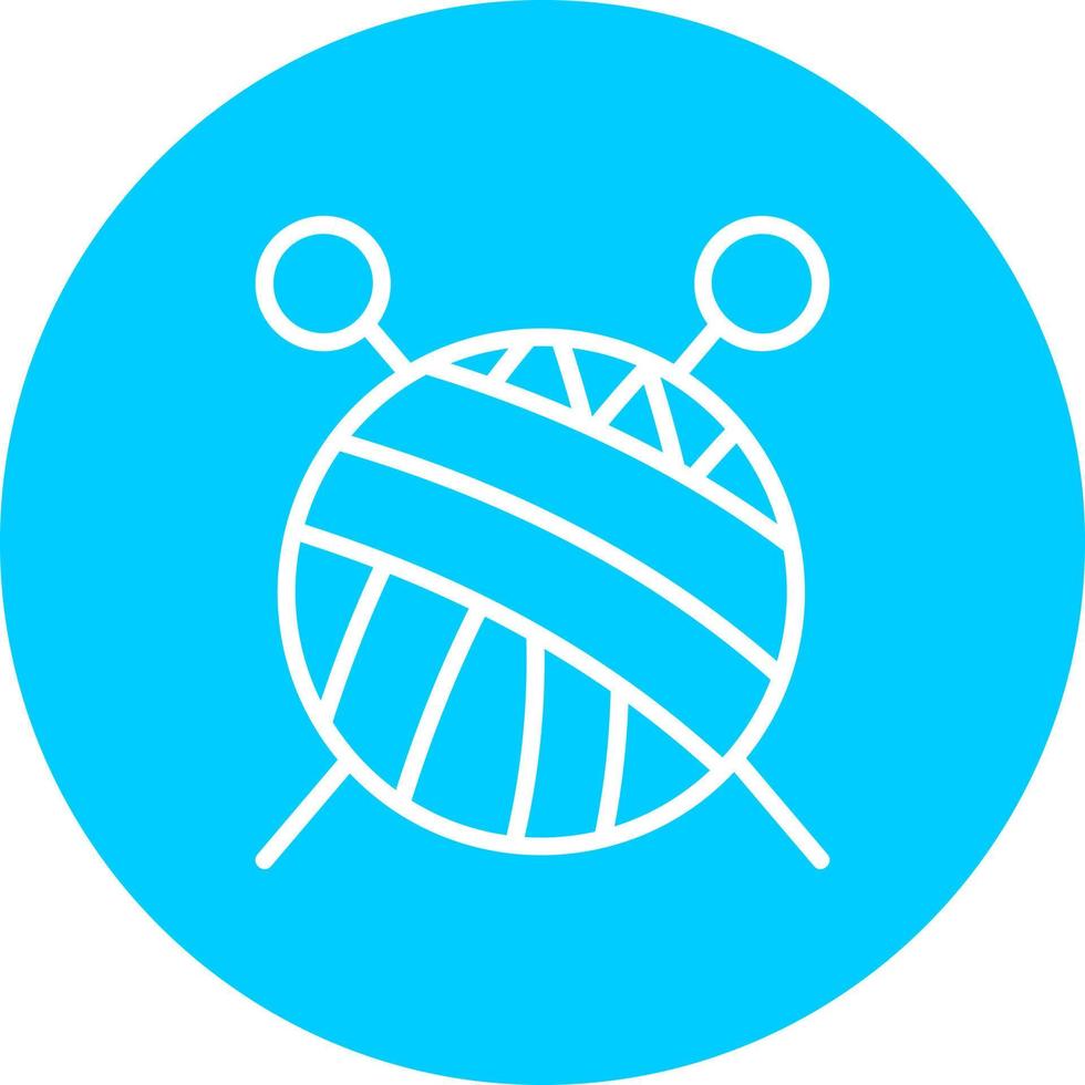 Knitting Vector Icon
