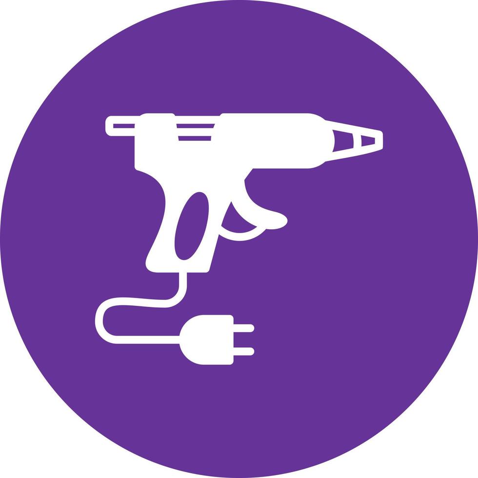Glue Gun Vector Icon