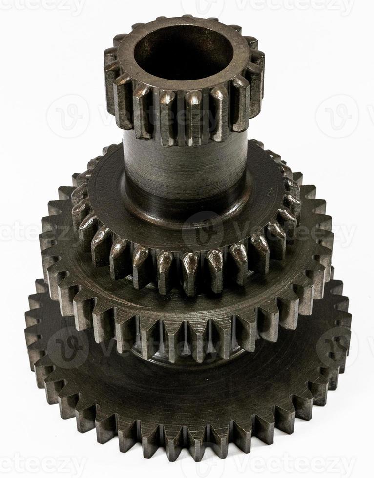 Antique automotive transmission cluster gear photo