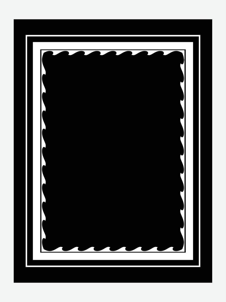 Islamic Book Cover design and arabaic border frame. vector
