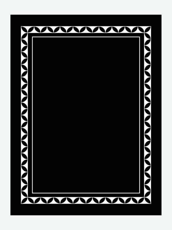 Islamic Book Cover design and arabaic border frame. vector