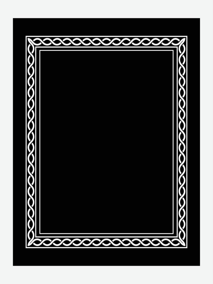 Islamic Book Cover design and arabaic border frame. vector