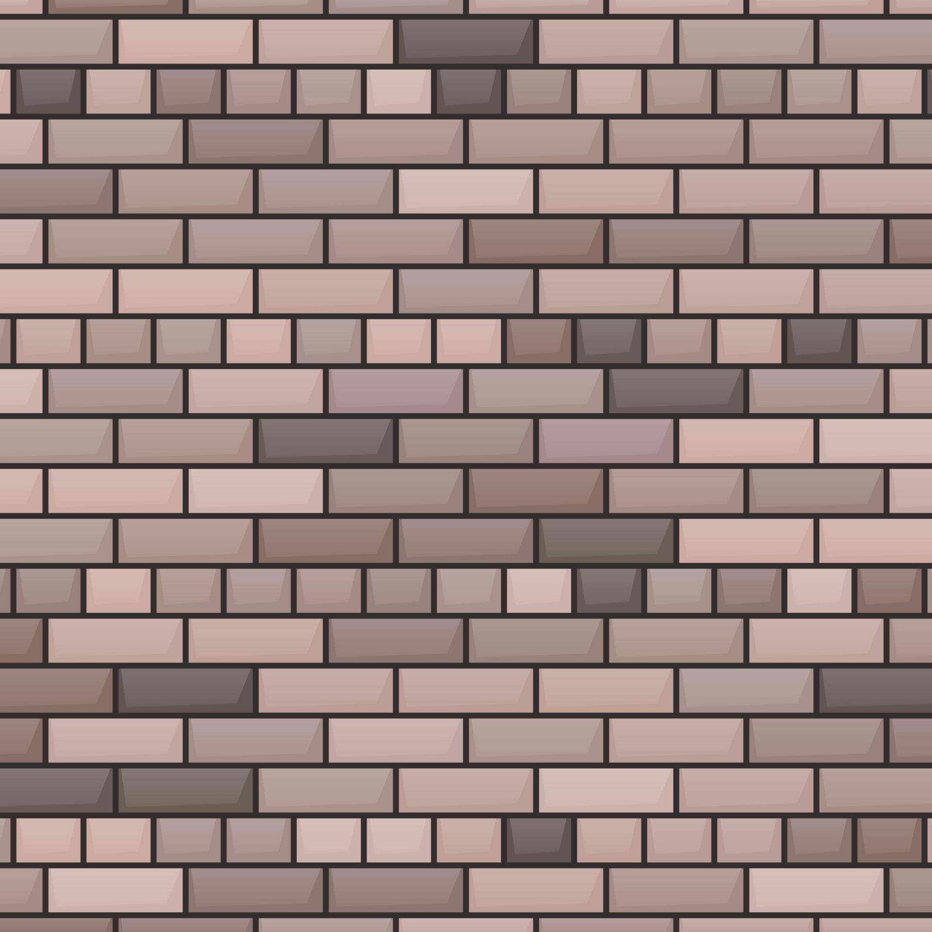 Grey brick wall background. Vector illustration 15448976 Vector Art at