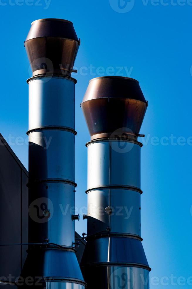 Industrial external air ventilation duct exhaust vents 15449094 Stock Photo at Vecteezy