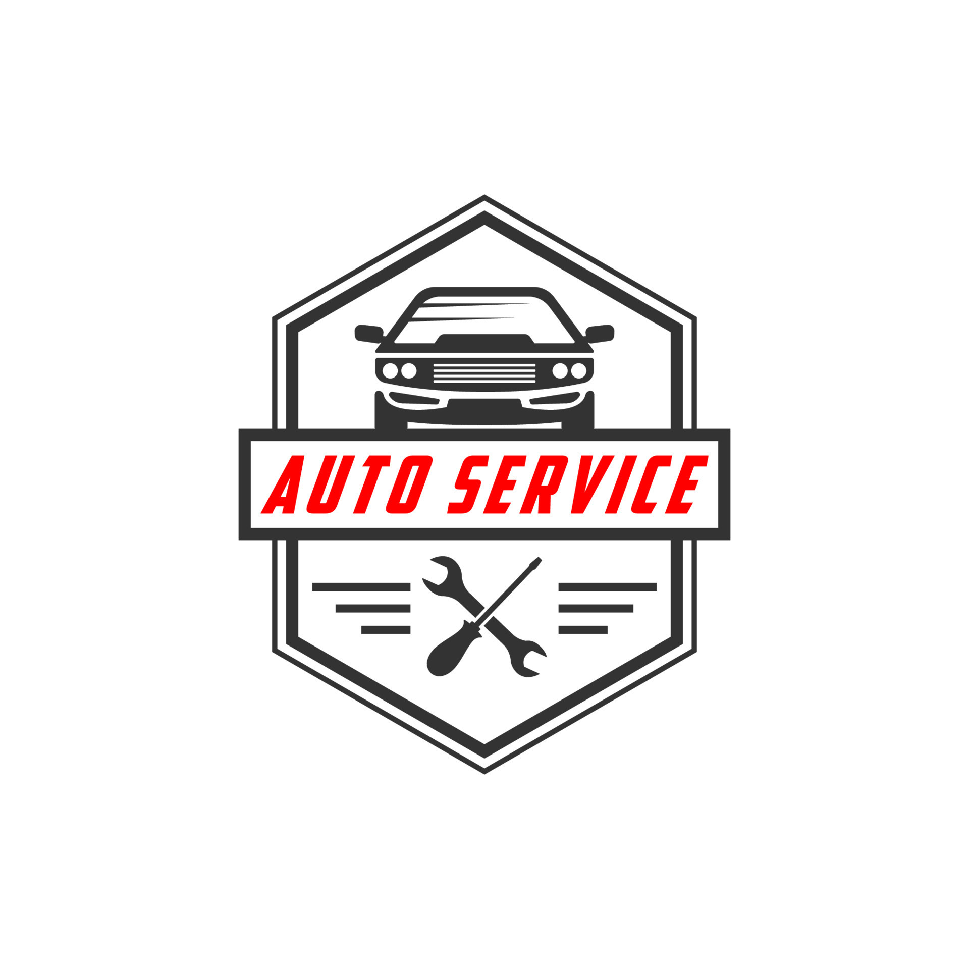 car service logo shield design vector, best for car shop,garage, spare