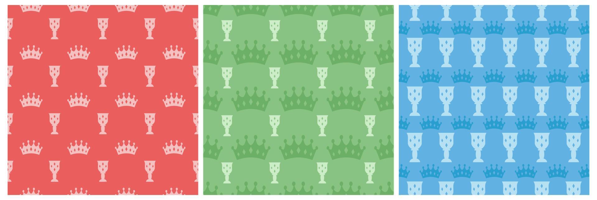 Set of Happy Epiphany Day Seamless Pattern Design Christian Festival to Faith in Template Hand Drawn Cartoon Flat Illustration vector