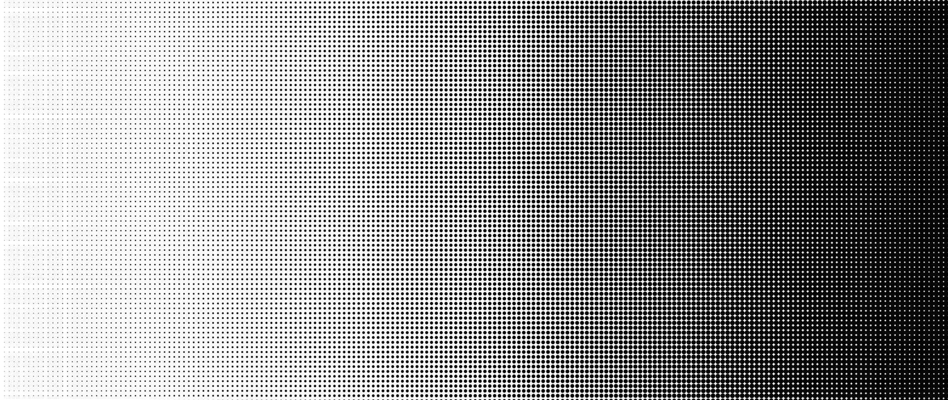 Halftone dot background pattern vector illustration. Monochrome gradient dotted modern texture and fade distressed overlay. Design for poster, cover, banner, business card, mock-up, sticker, layout.