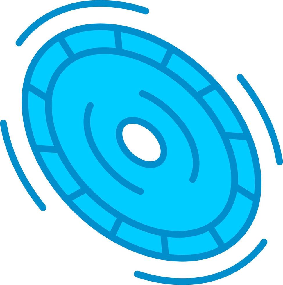 Frisbee Creative Icon Design vector