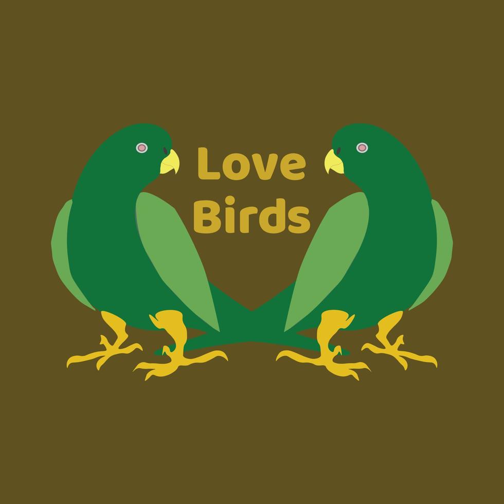 ove birds simple vector design for  t shirt design