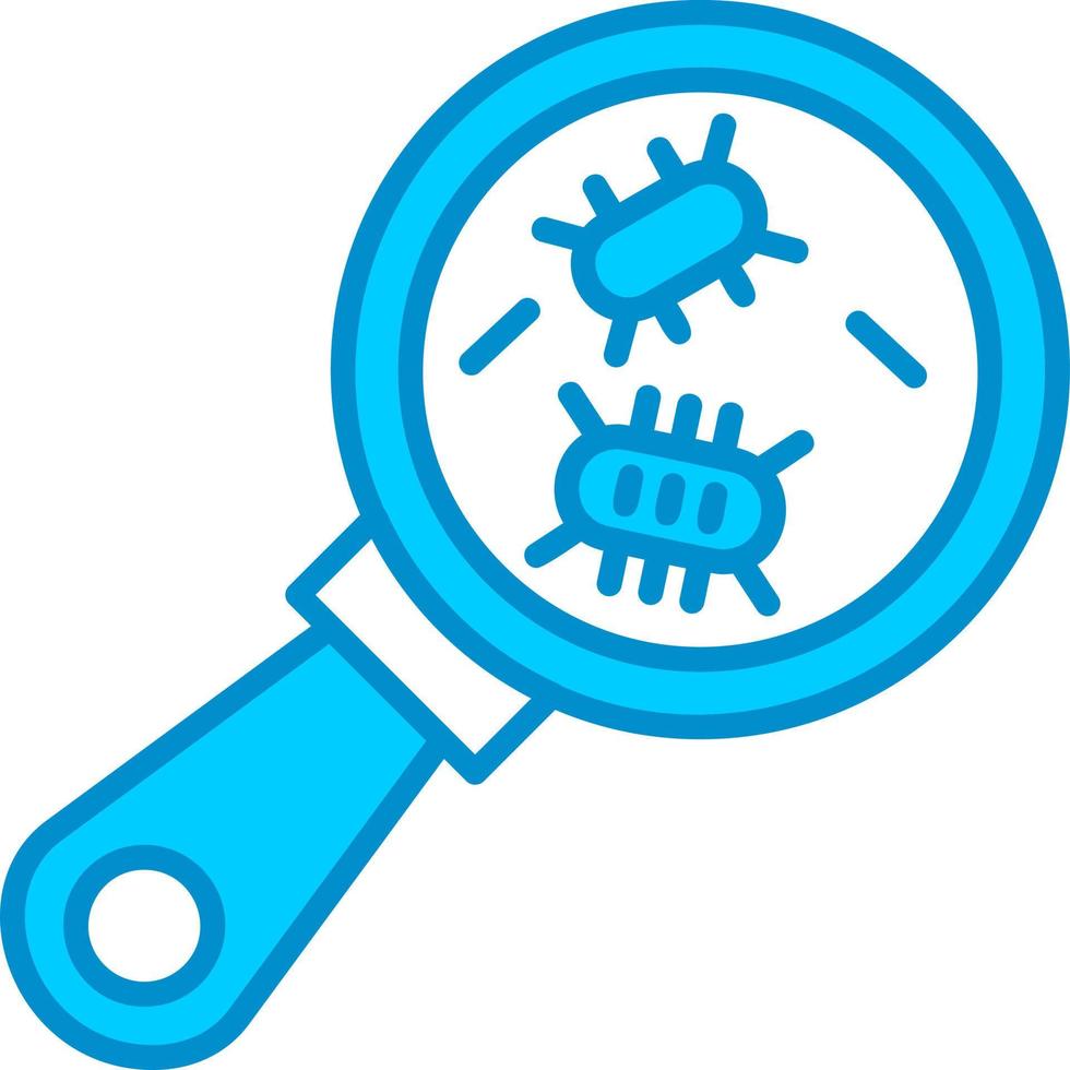Microbiology Creative Icon Design vector