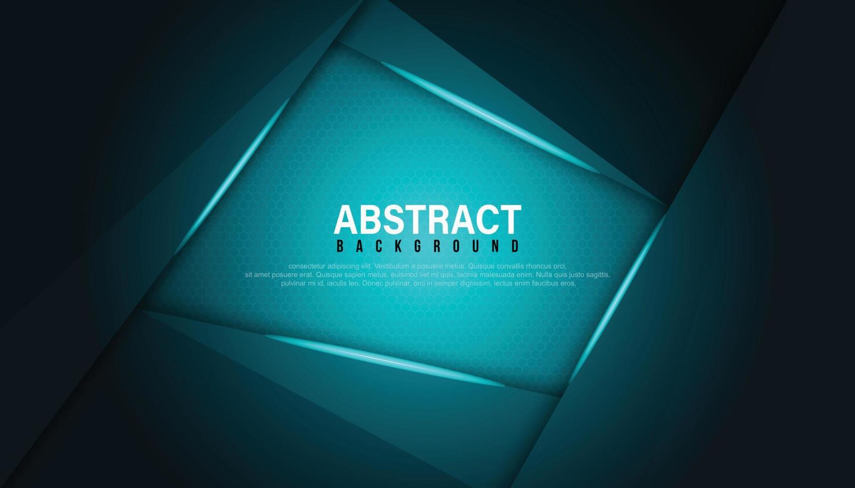 Vector technology blue lines and abstract background. Abstract visual for screen template. Geometric artificial intelligence tech backdrop.Digital technology, deep learning and big data concept.