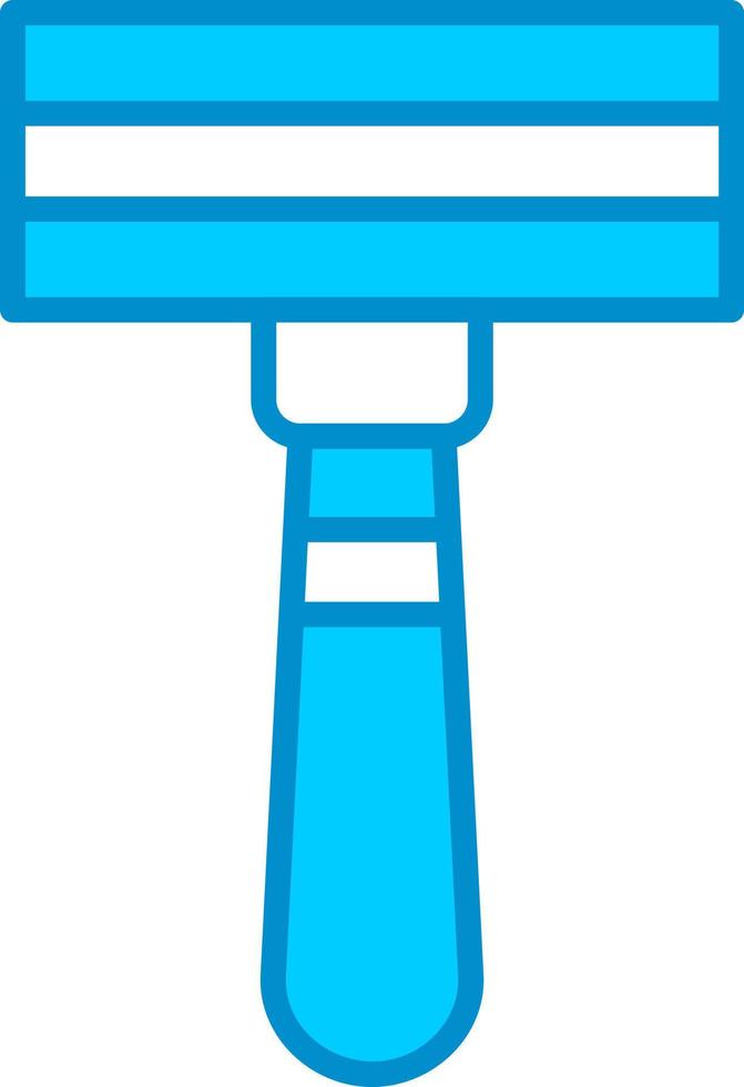 Razor Blade Creative Icon Design vector