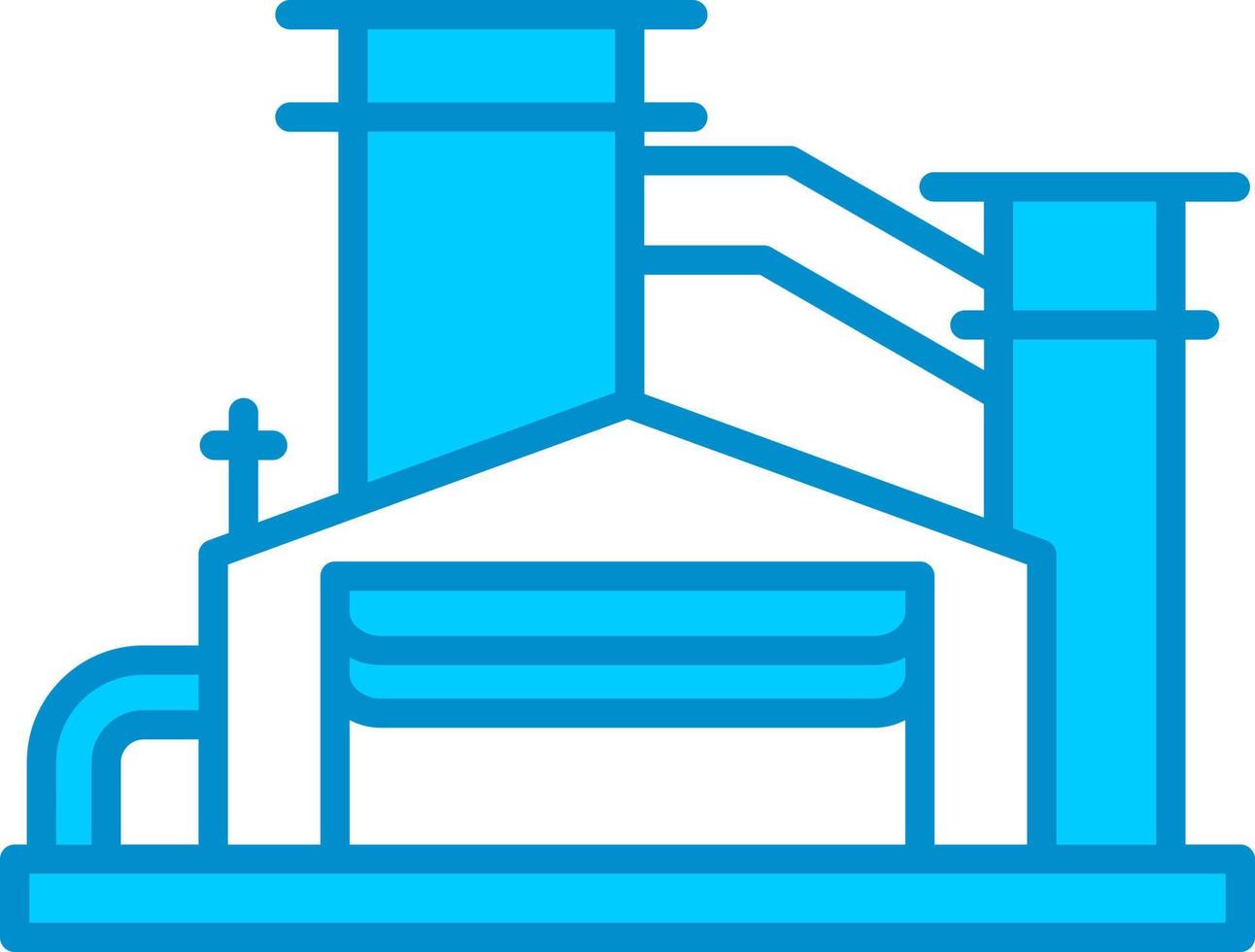 Factory Creative Icon Design vector