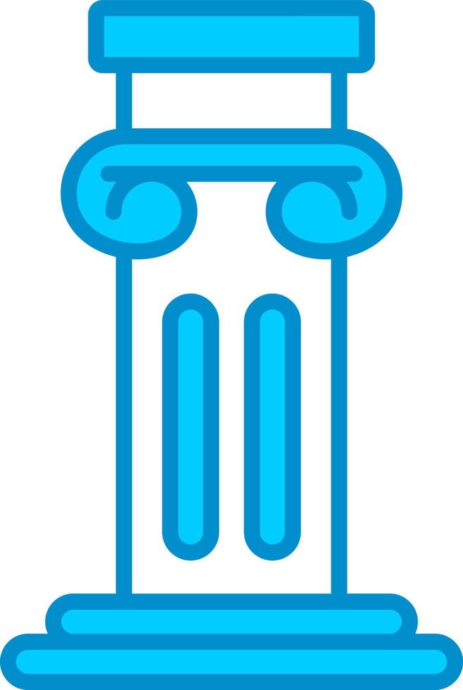Pillar Creative Icon Design vector
