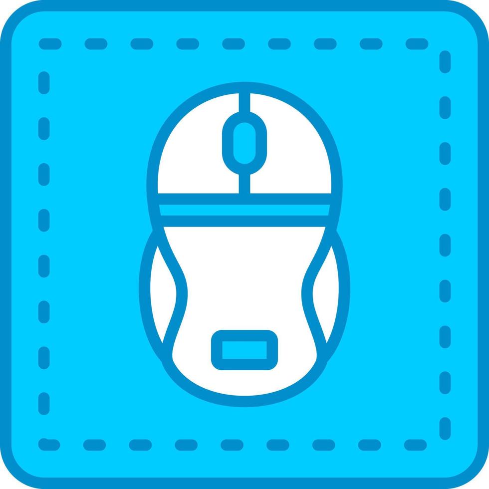Wireless Mouse Creative Icon Design vector