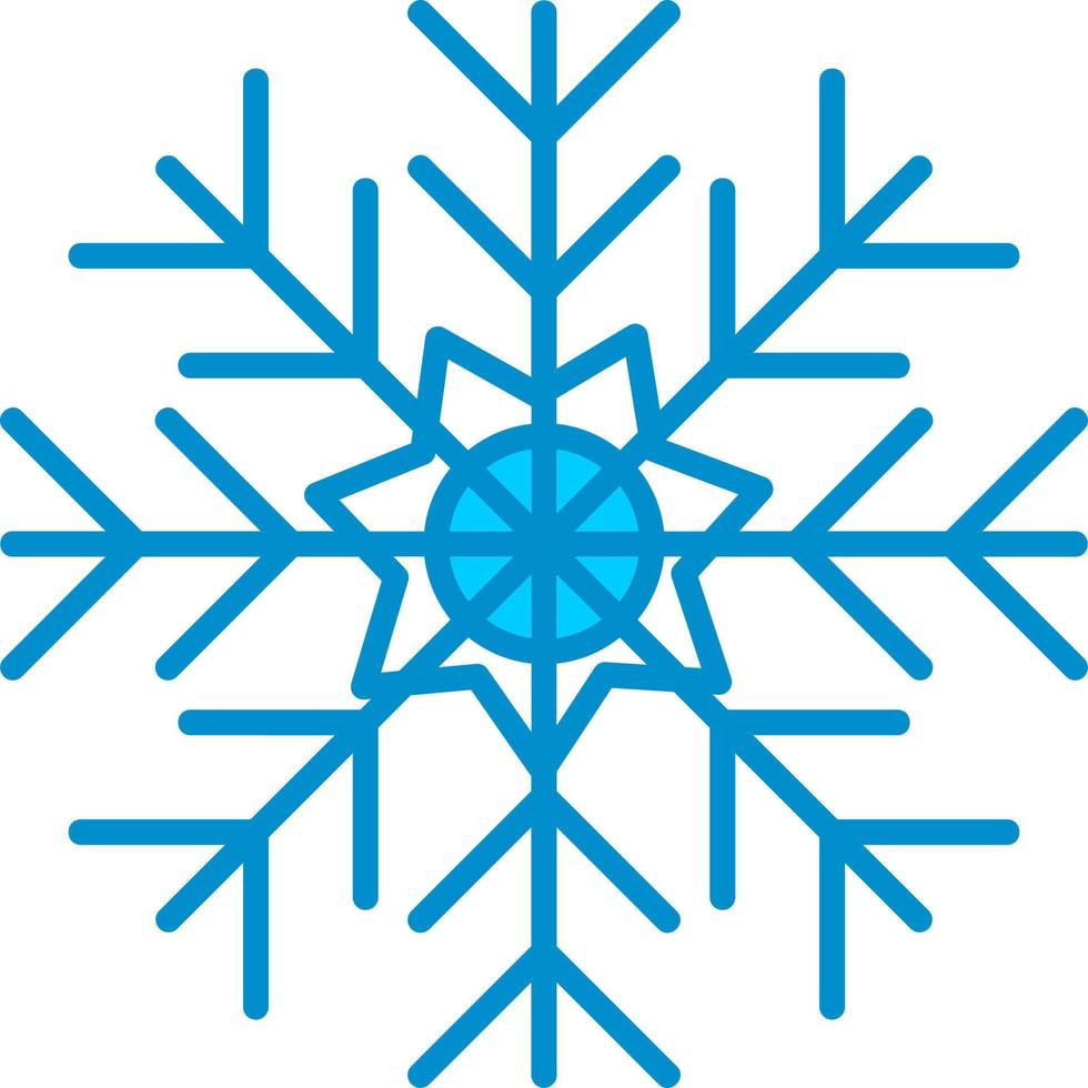 Snowflake Creative Icon Design vector