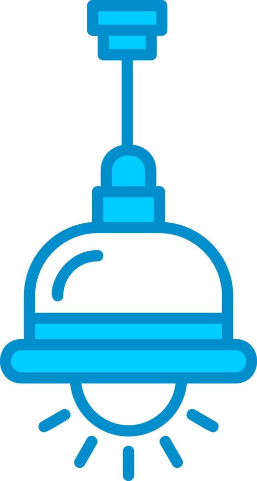 Hanging Lamp Creative Icon Design vector